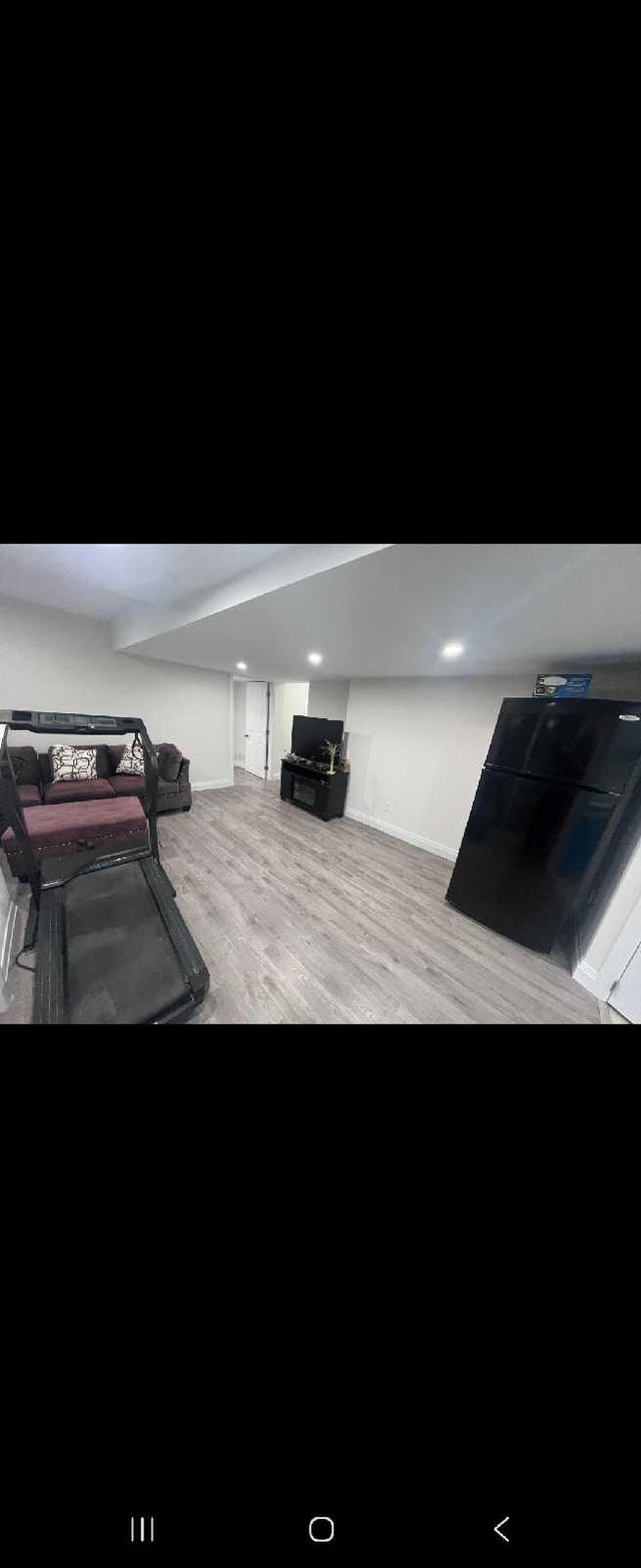 Walkout basement with separate entrance