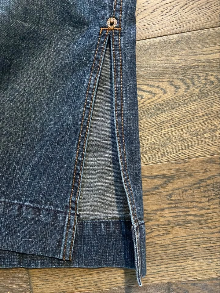 🏈 EUC Vintage Y2K Jacob Connexion Denim Midi Skirt 1/2 - photo 4