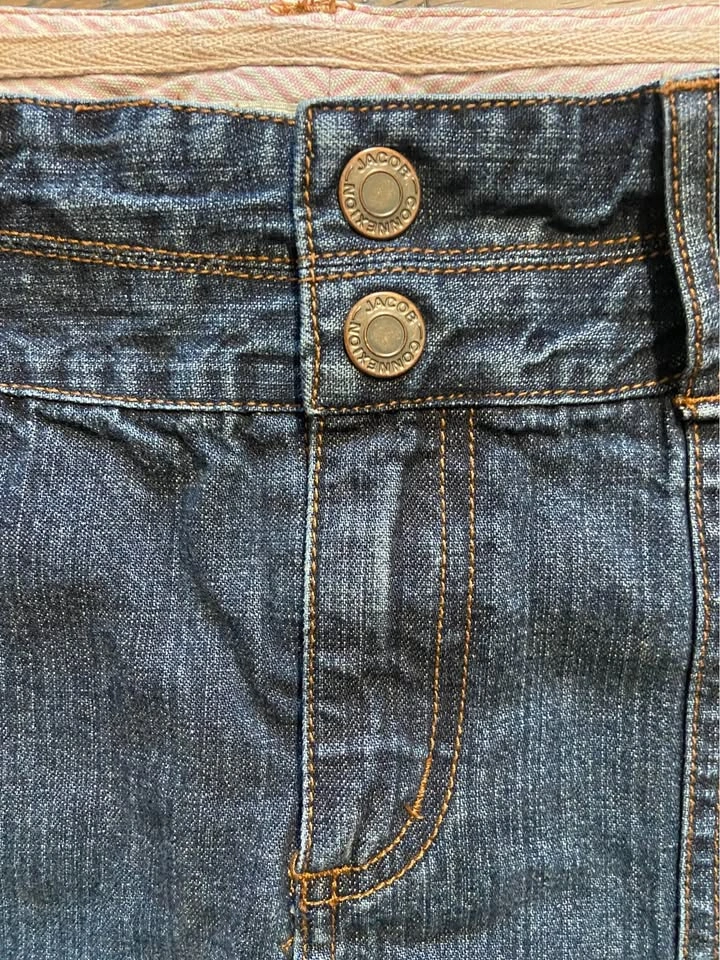 🏈 EUC Vintage Y2K Jacob Connexion Denim Midi Skirt 1/2 - photo 5