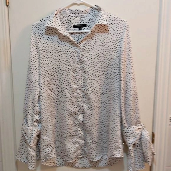 Banana Republic Button Down Longsleeve Blouse Size Small (S)