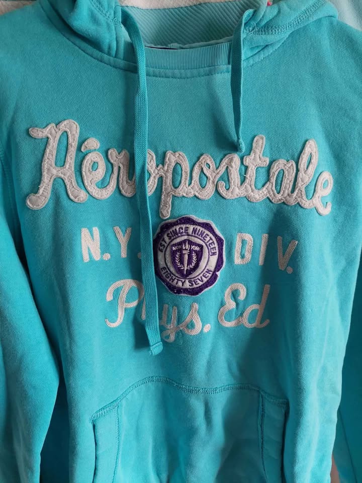 Aeropostale 2000s blue hoodie - photo 3