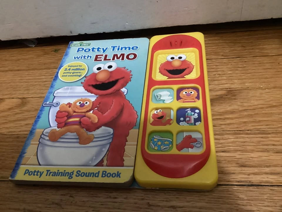 🏈Sesame Street Potty Time with Elmo Sound Book