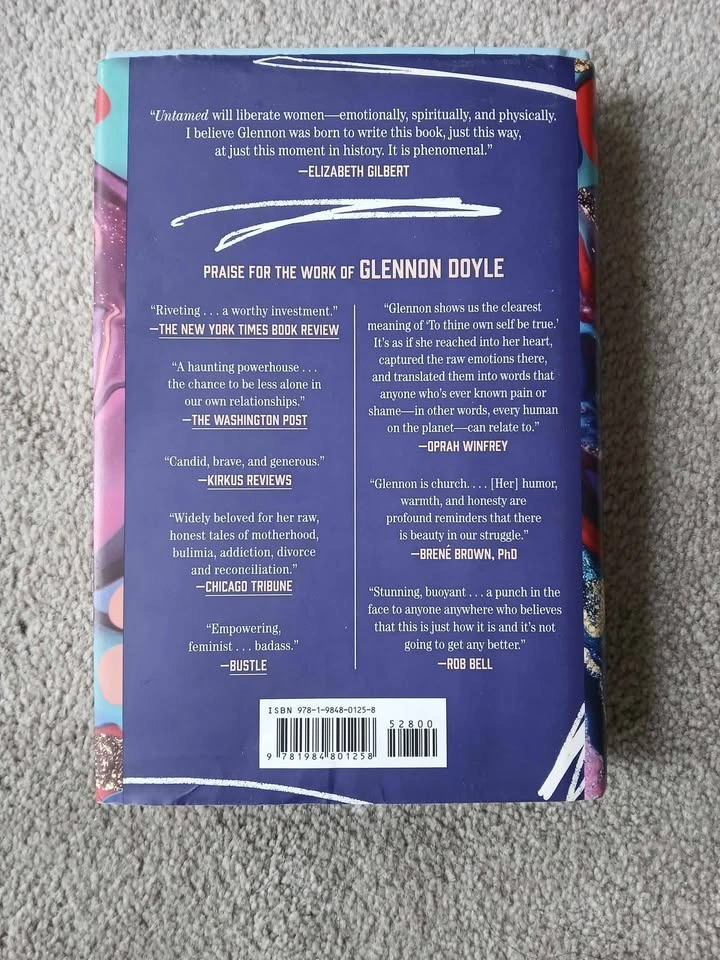 Untamed hardcover book by Glennon Doyle - photo 2
