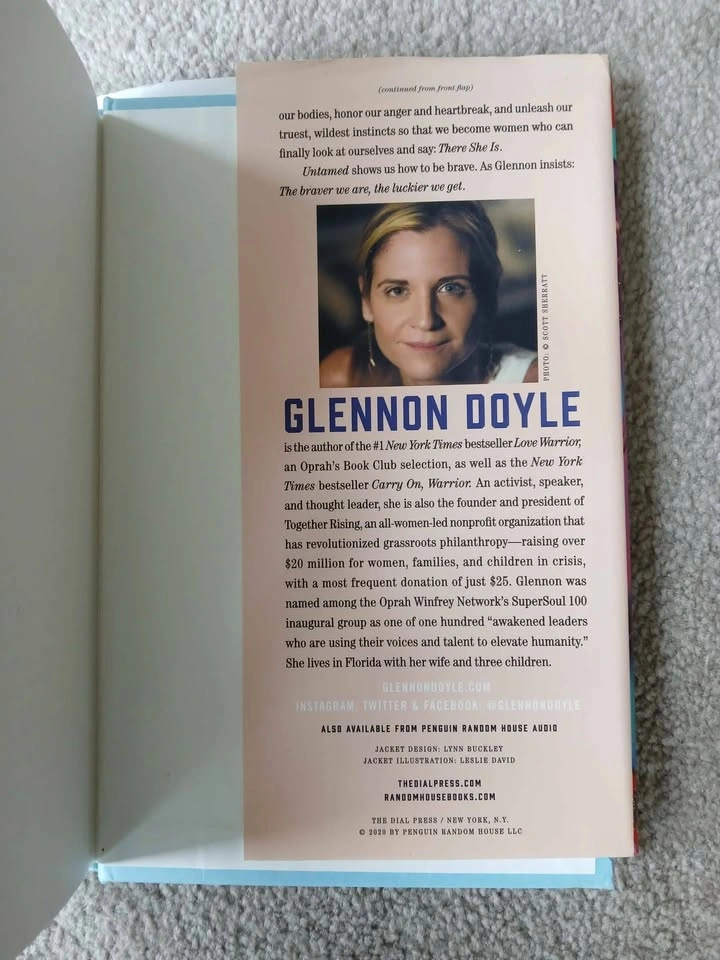 Untamed hardcover book by Glennon Doyle - photo 4