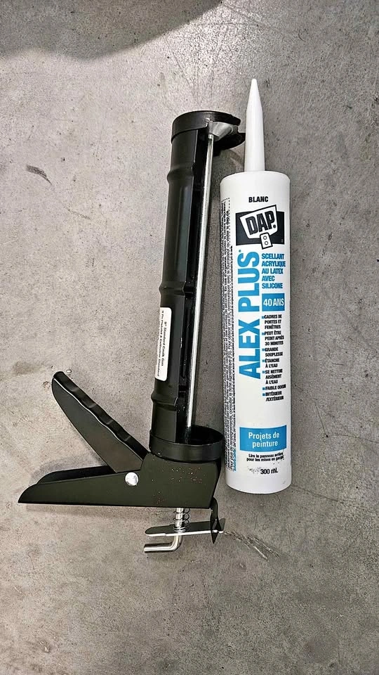 DAP Alex Plus Caulk with 9-inch Caulk Gun