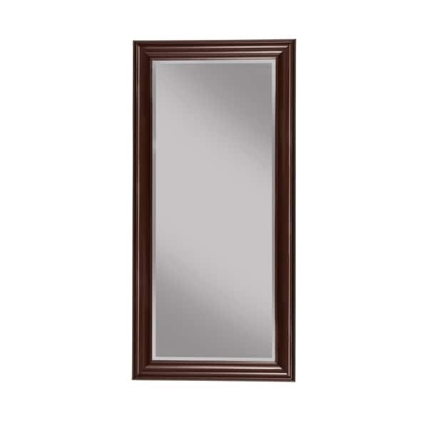 Perfect Home Essentials Rectangular Mahogany Mirror - photo 3