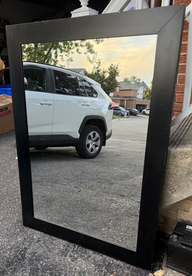 Back2Basics Large Black Framed Mirror - photo 4