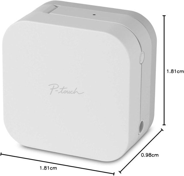 Brother PT-P300BTAD P-Touch Cube Label Maker with Bluetooth - photo 4