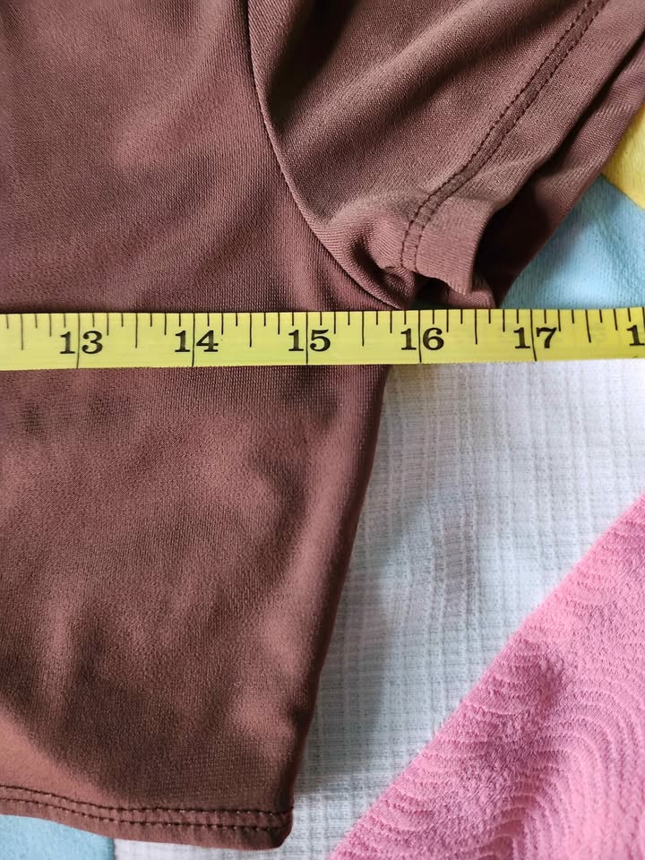2000s Wet Seal brown crop top - photo 4