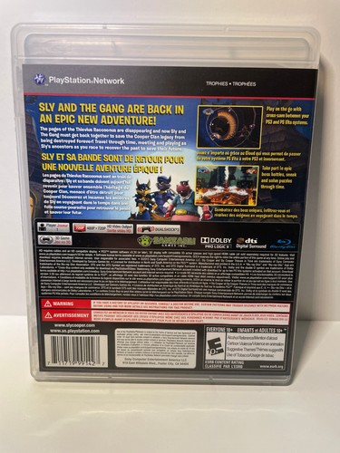 Sly Cooper: Thieves In Time Playstation 3 PS3 CIB 🏈 - photo 2