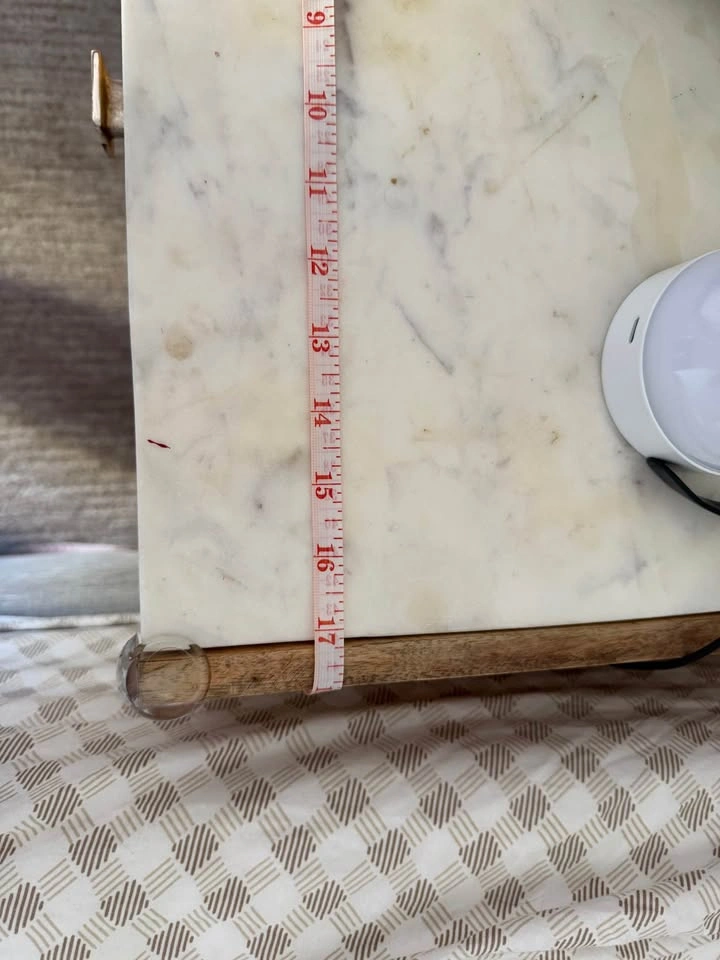 Nightstands with marble top- Pair - photo 3