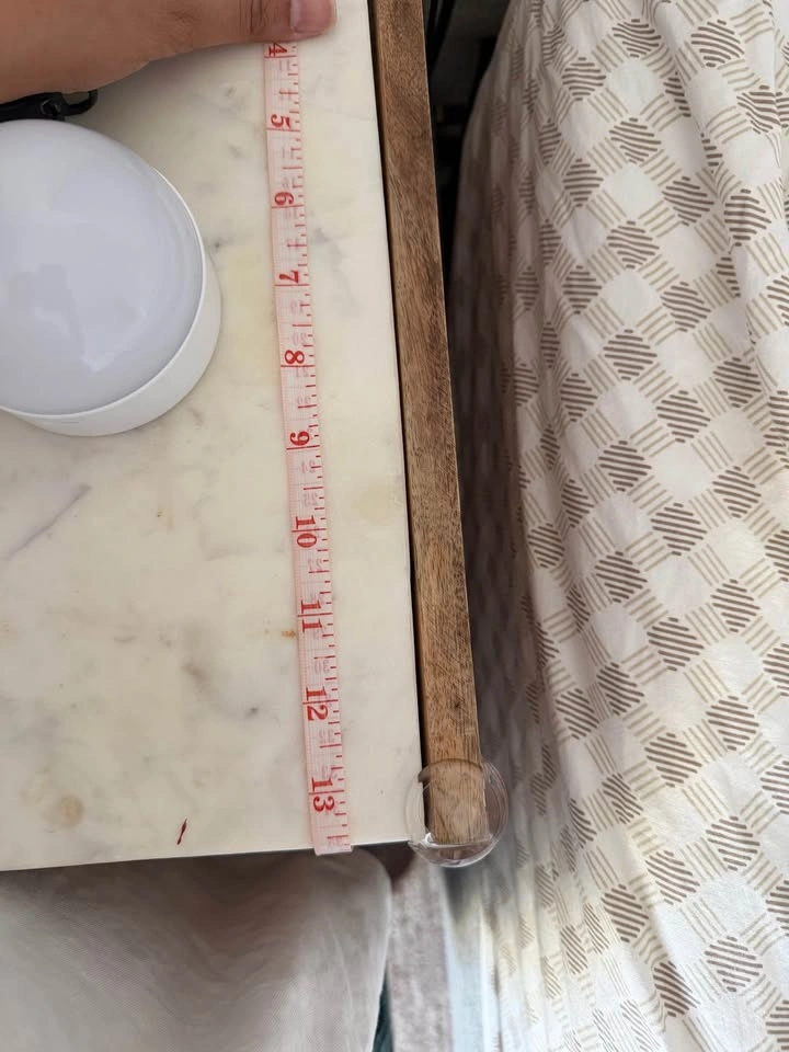 Nightstands with marble top- Pair - photo 5