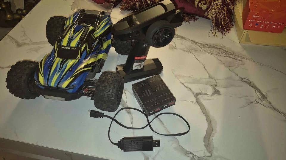 HYPER GO H16BM 1/16 Brushless 4WD RC Truck – 45km/h + 2 Batterie - photo 4