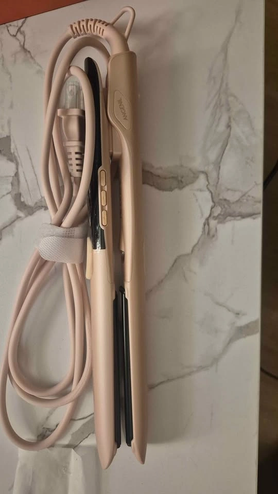 NEW ANGENIL Professional 2-in-1 Hair Straightener & Curler - photo 4