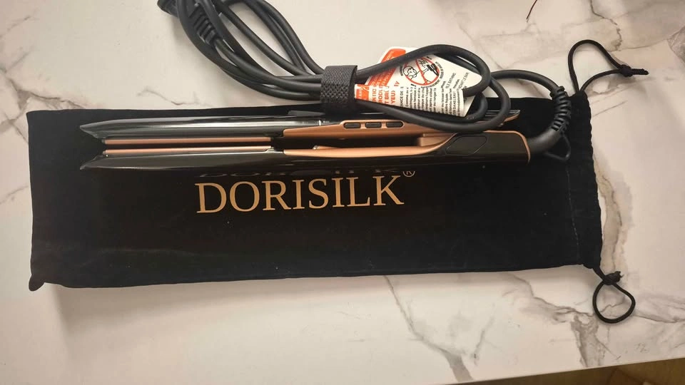 NEW DORISILK 500°F Professional Hair Straightener – Wide Flat Ir - photo 2