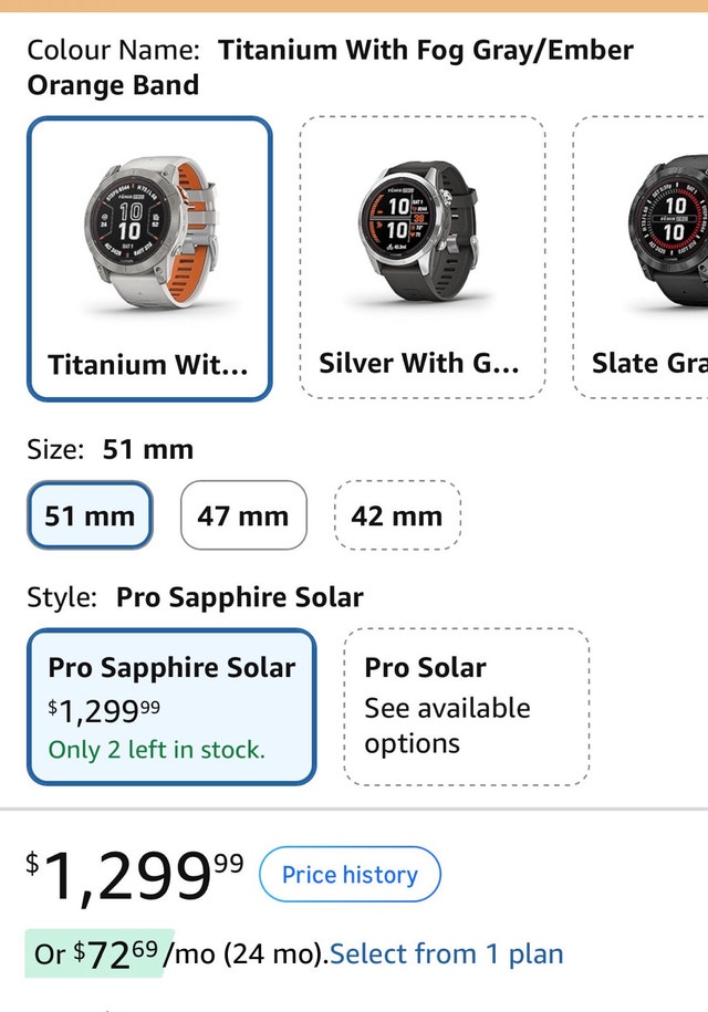 Garmin Fenix 7X Pro Sapphire Solar - photo 5