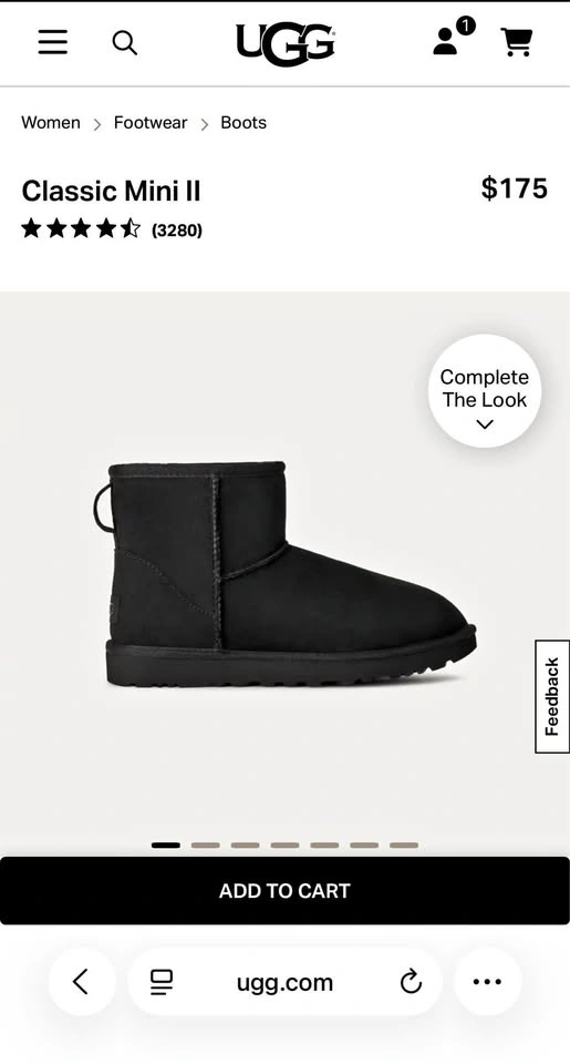 Ugg classic mini II