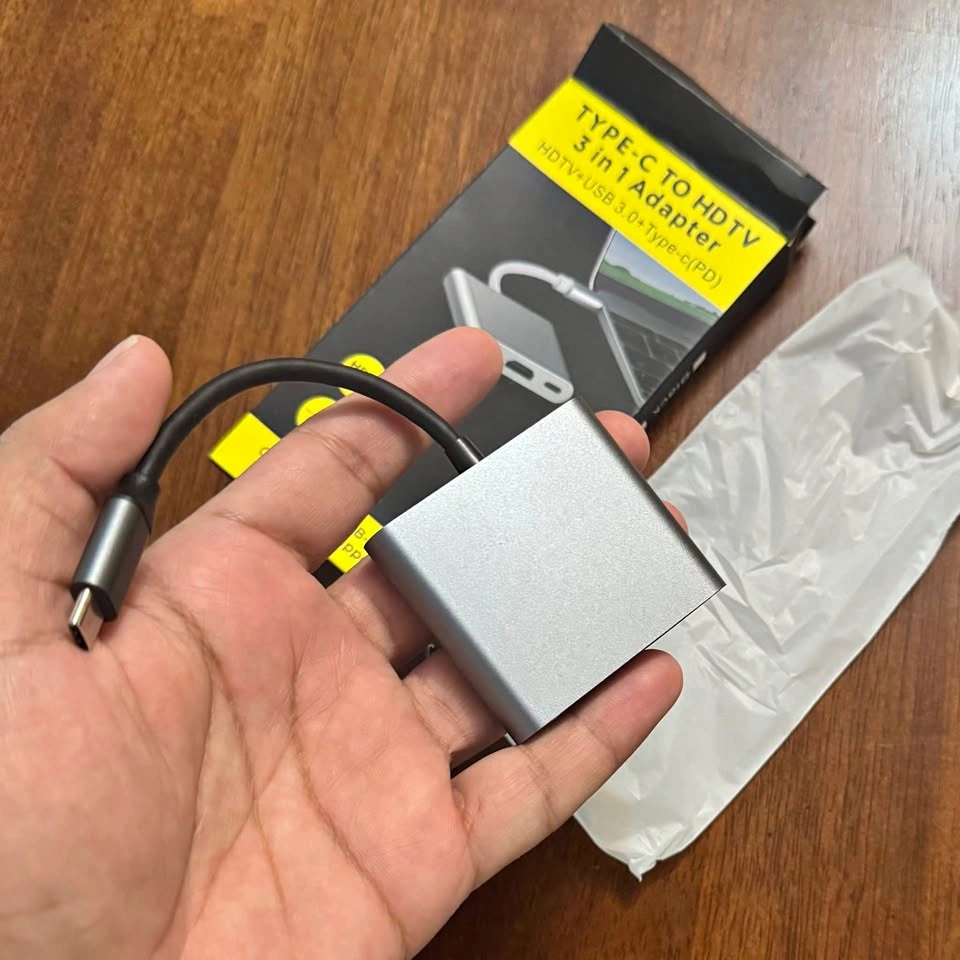 Type-C to HDMI 3-in-1 Adapter *NEW*