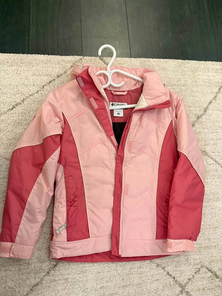 Columbia Pink Girls Winter Jacket