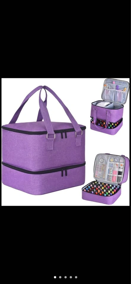 Nail Polish Carrying Case Bag - Holds 42 Bottles - photo 2