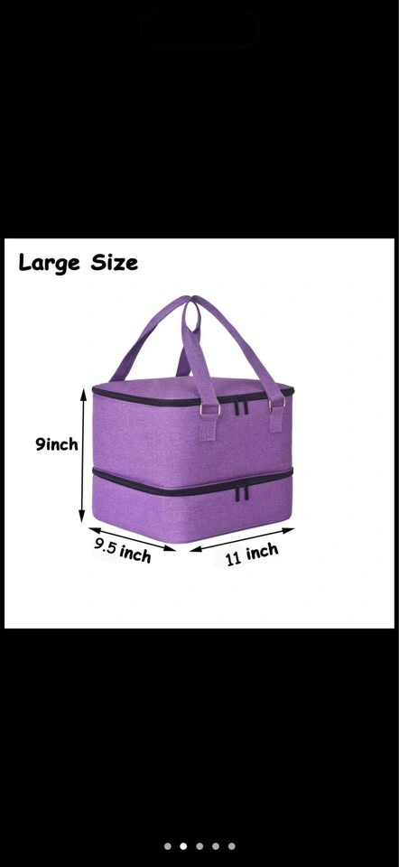 Nail Polish Carrying Case Bag - Holds 42 Bottles - photo 3
