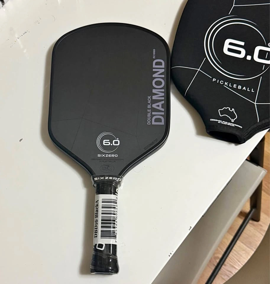 Six Zero Double Black Diamond 16mm Pickleball Paddle