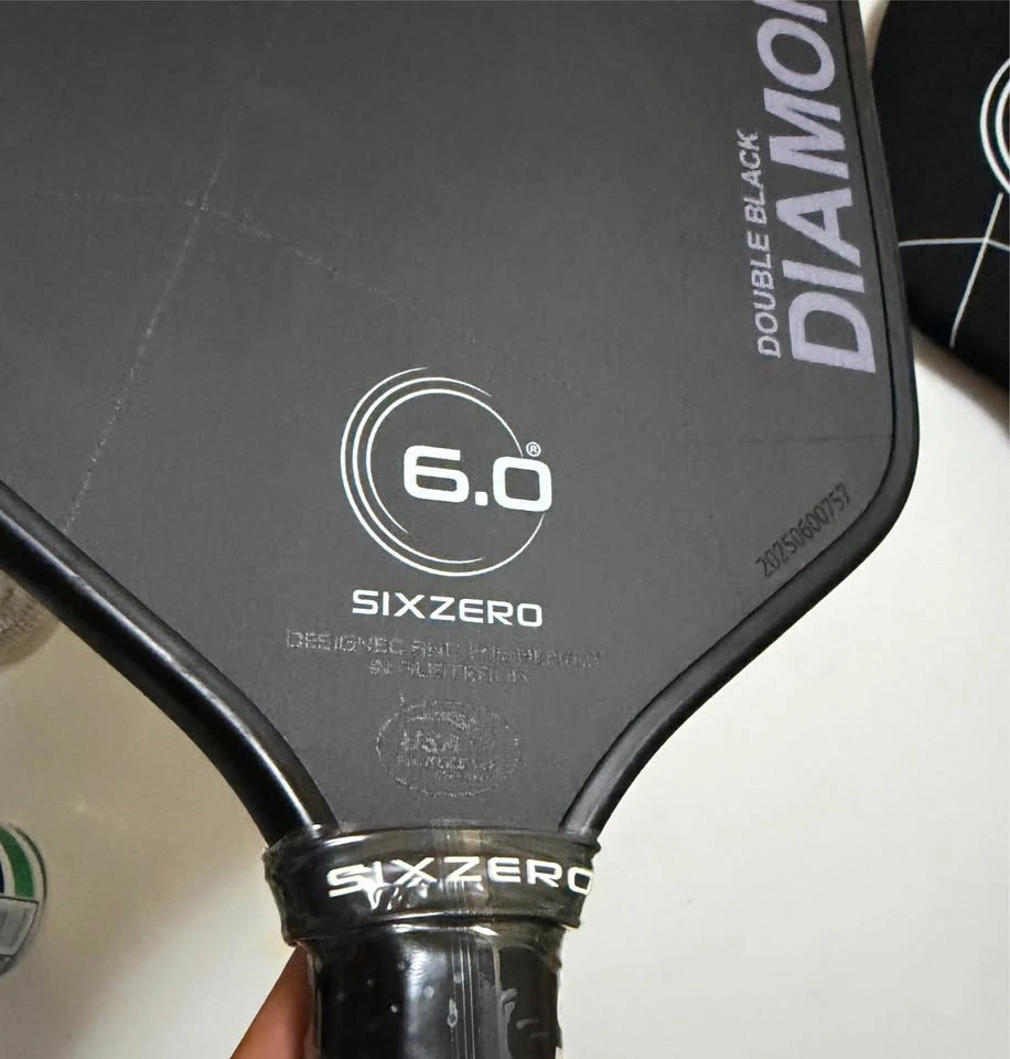 Six Zero Double Black Diamond 16mm Pickleball Paddle - photo 2