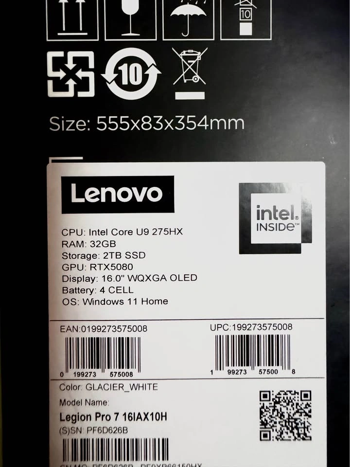 Legion Pro 7i Gen 10 Intel (16") with RTX™ 5080 2TB SSD - photo 4
