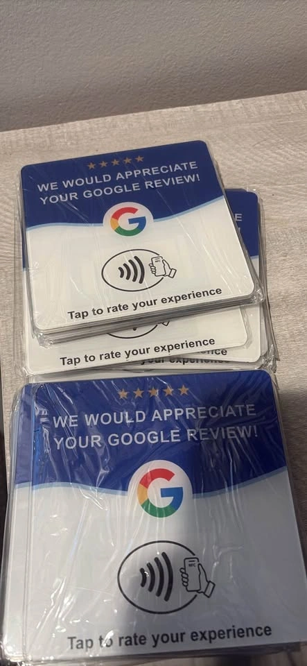 Selling Google Review Card Service