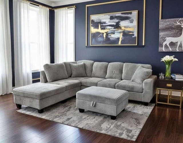 Modern L-Shape Sectional Sofa