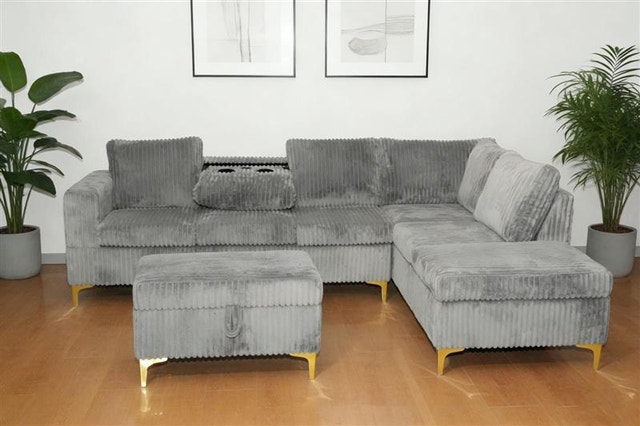 Compact Sectional Sofa – Perfect for Condos – Delivery Available