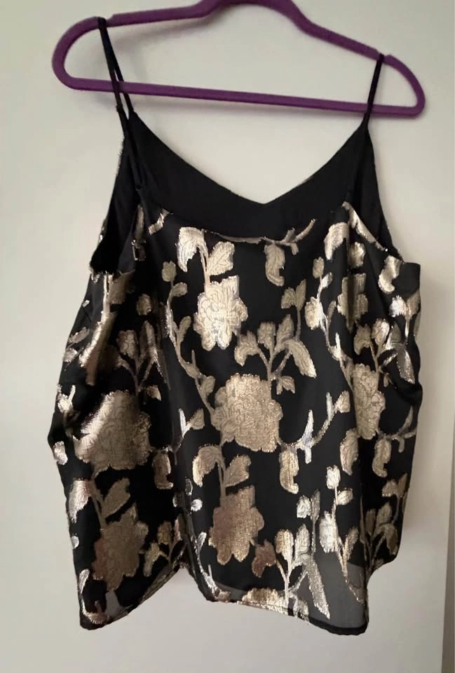 Reitmans Metallic Floral Camisole Top - photo 2
