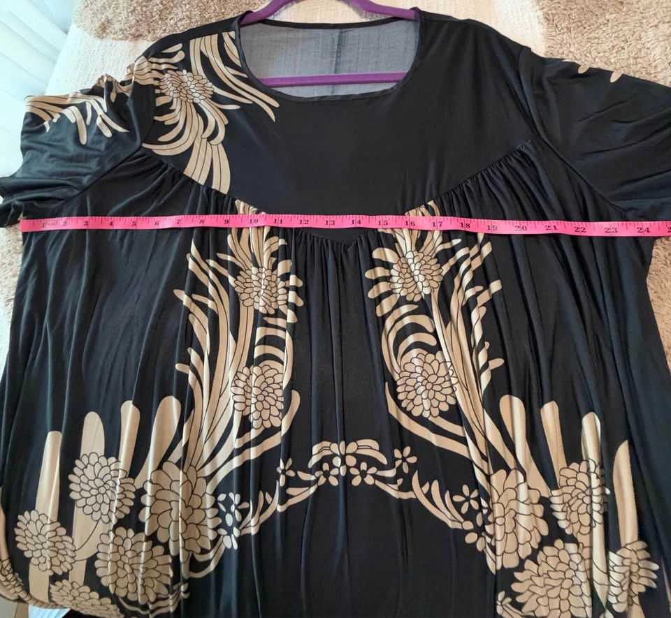 Morefeel Black Viscose Maxi Dress - photo 5