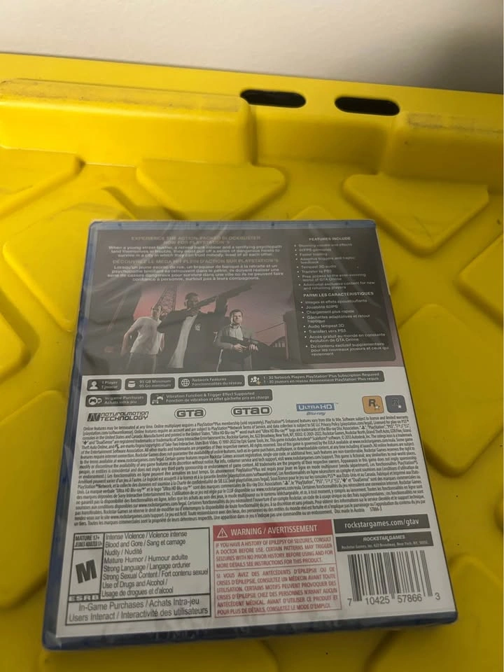 Ps5 gta 5 sealed - photo 3