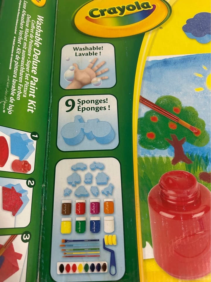 Crayola paint kit & additional paint price is for all - photo 2