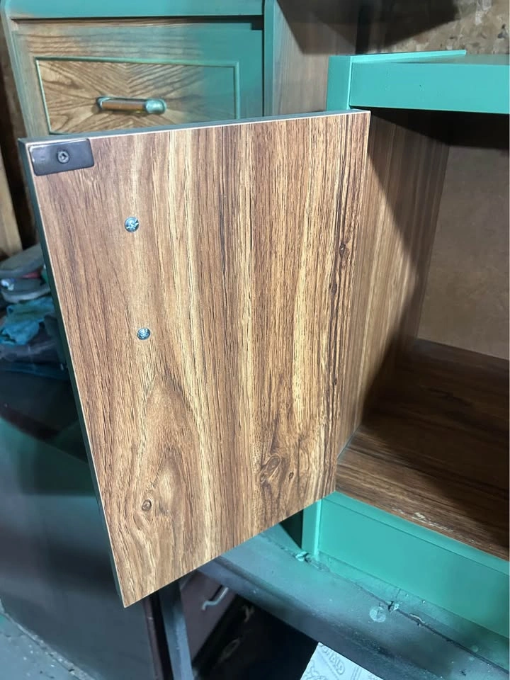 Modern Sage Green Custom Nightstand - photo 3