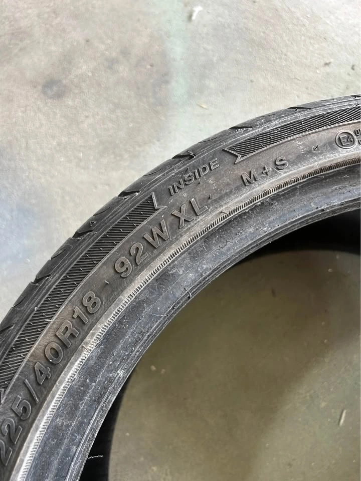 225/40R18 Fronway Eurus 08 All-Season Tires (Pair) - 2024 - photo 3