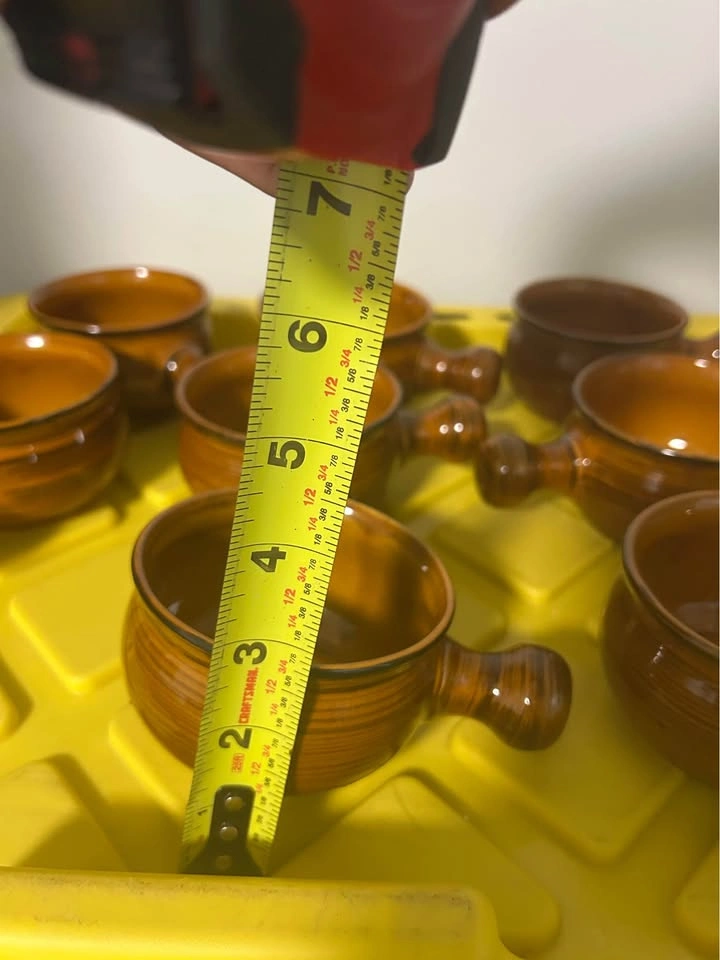10 Nasco Vintage Brown Crock With Handle French Onion Soup - photo 5