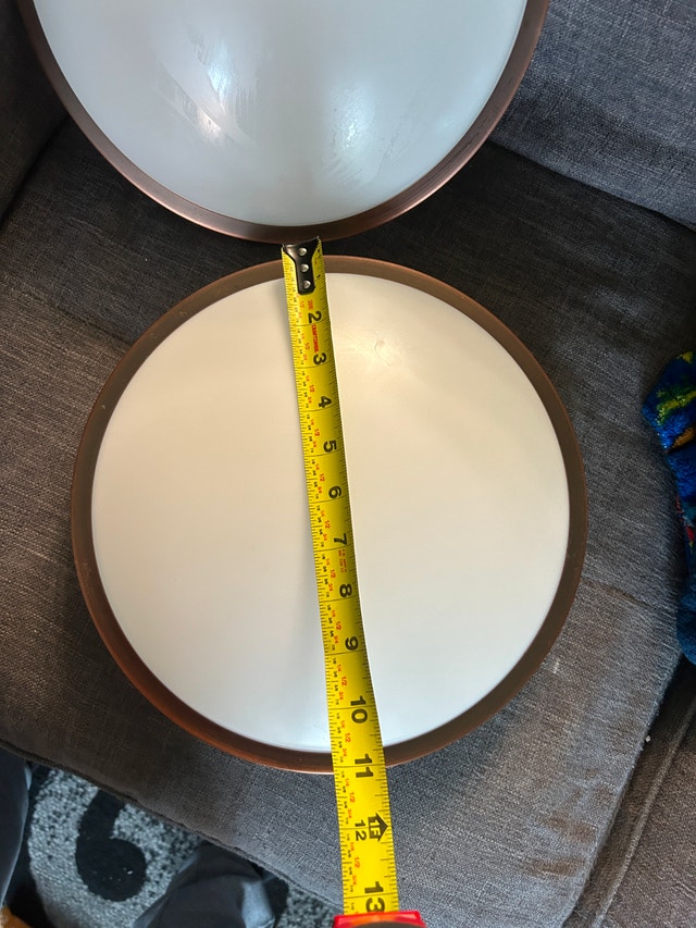 Pair of Flush Mount lights - photo 3