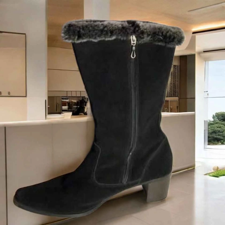 NEW Sporto Waterproof Black Leather Winter Boots - Women's - photo 2
