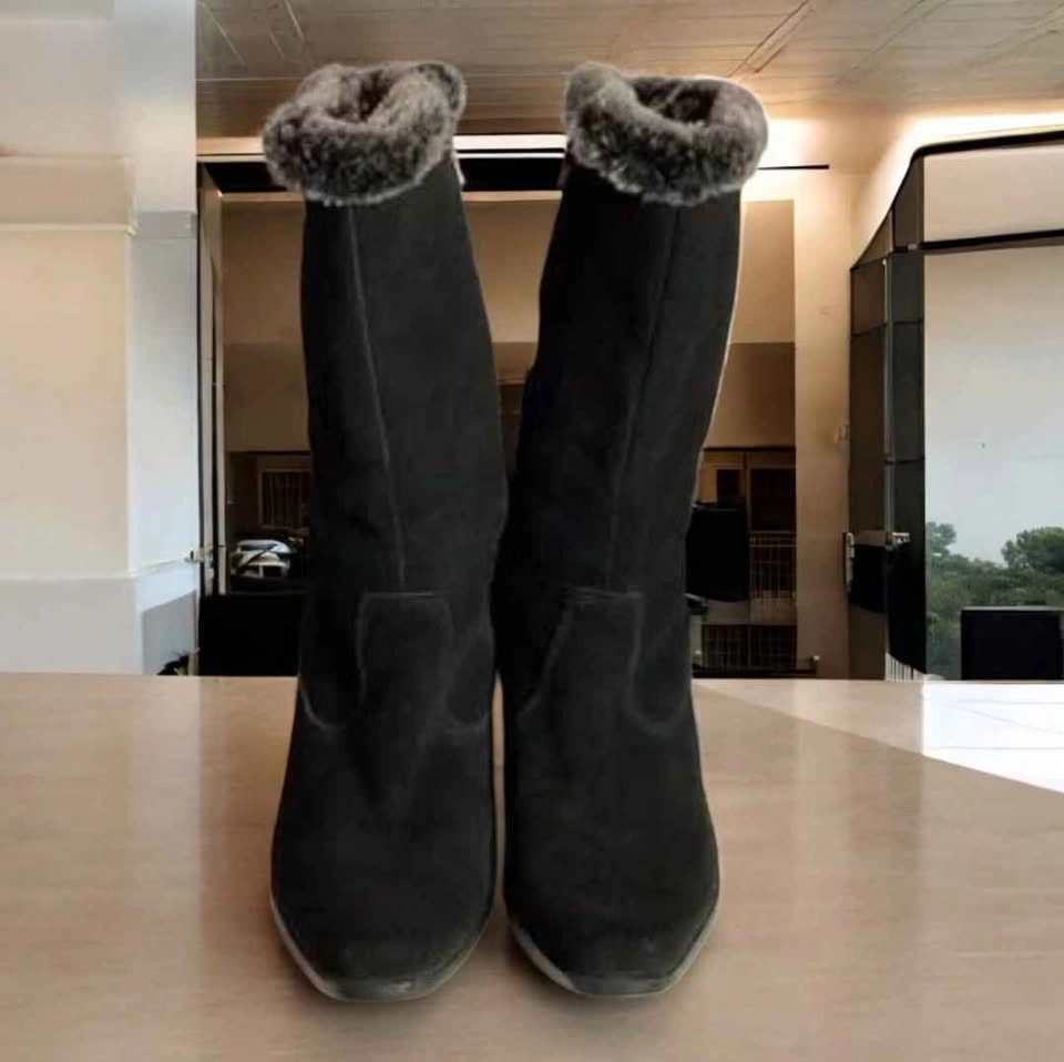 NEW Sporto Waterproof Black Leather Winter Boots - Women's - photo 3