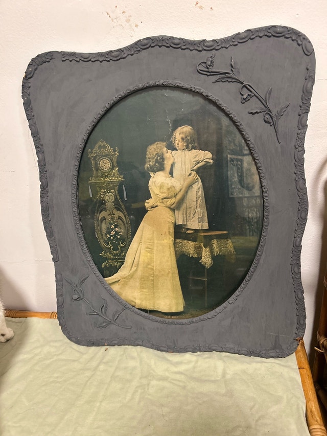 Vintage Oval Framed photos