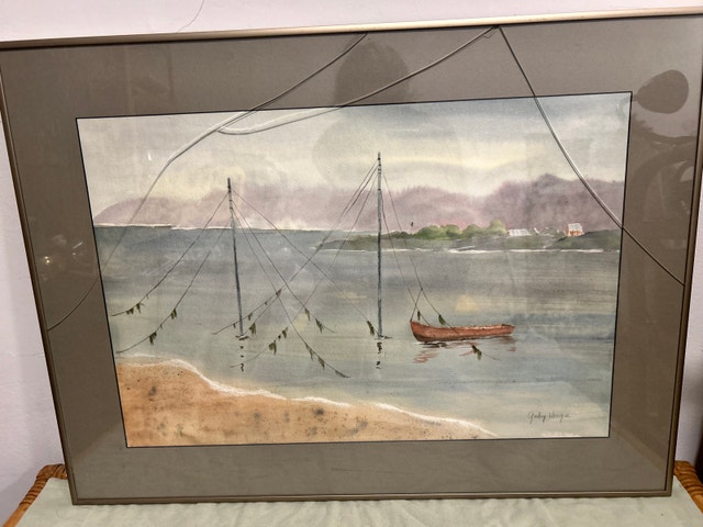 Gaby Verge Watercolor Painting