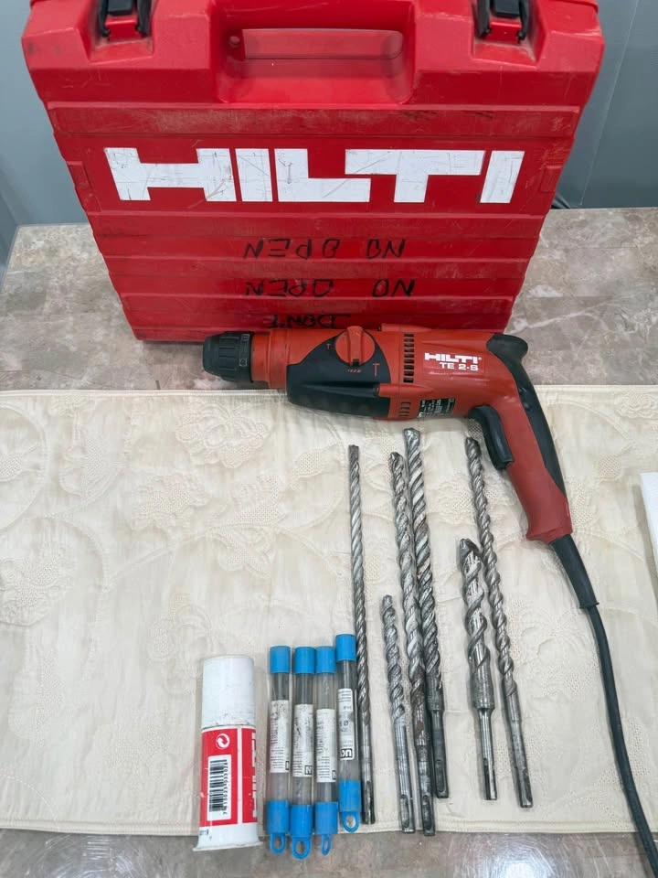 HILTI Rotary Hammer Drill Tool set with Drill Bits - photo 2