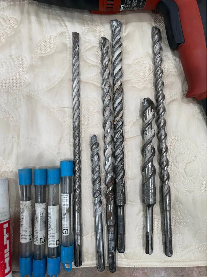 HILTI Rotary Hammer Drill Tool set with Drill Bits - photo 4