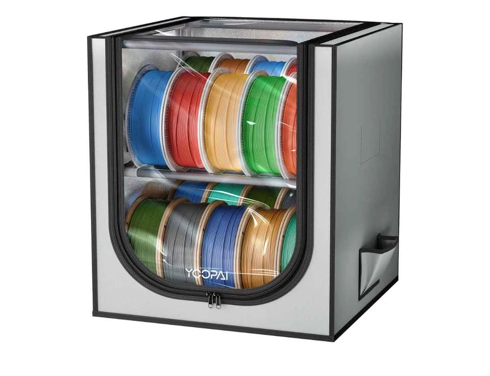 3D Printer 2 Tier Filament Storage Rack with Fabric Cover - photo 2