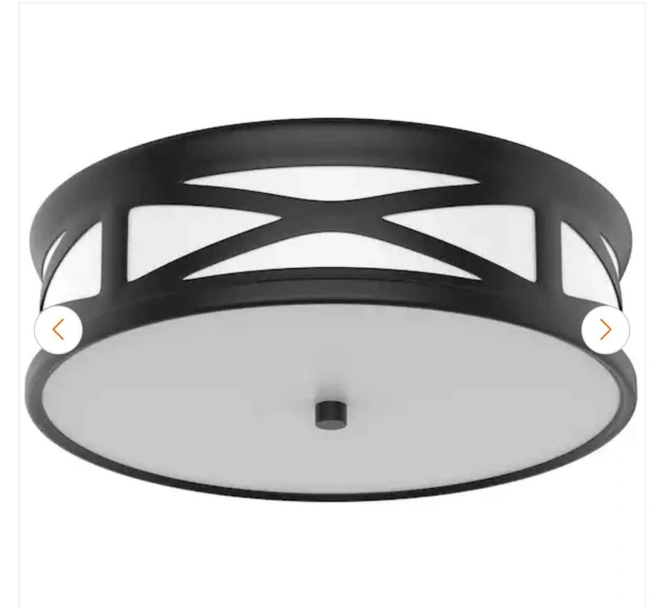 11.8" Cross-Triangle LED Flush Mount Ceiling Light - photo 2