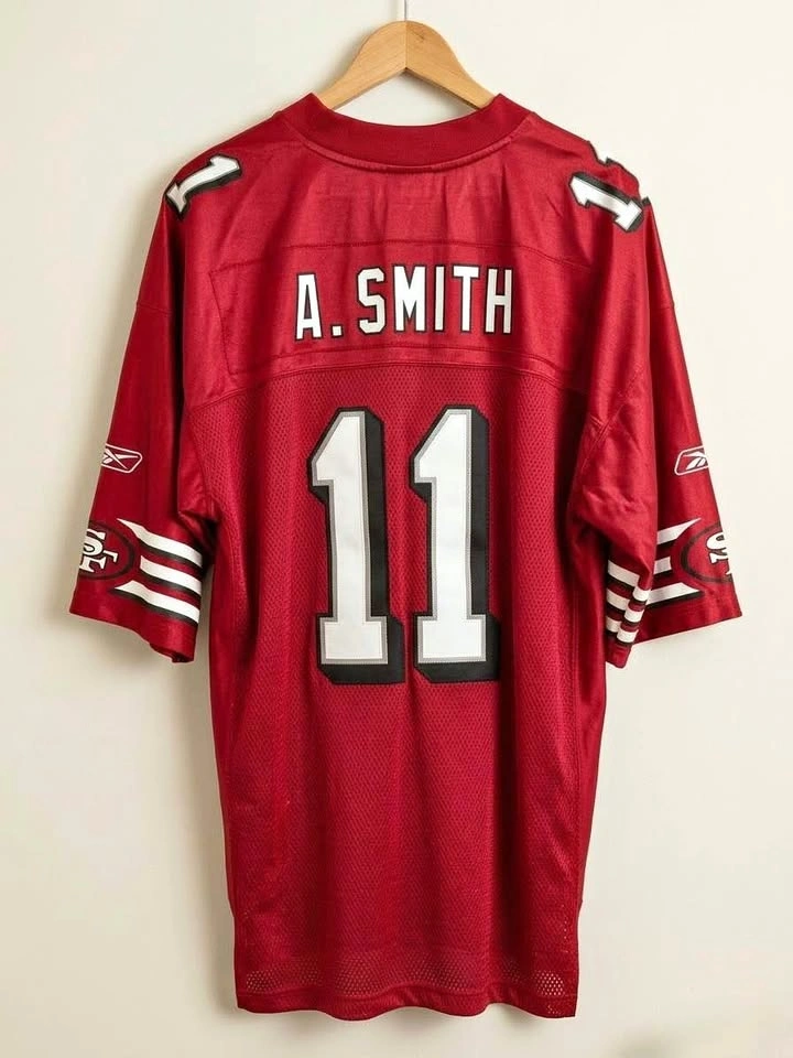 Vintage NFL Reebok San Francisco 49ers Alex Smith Jersey #11 XL