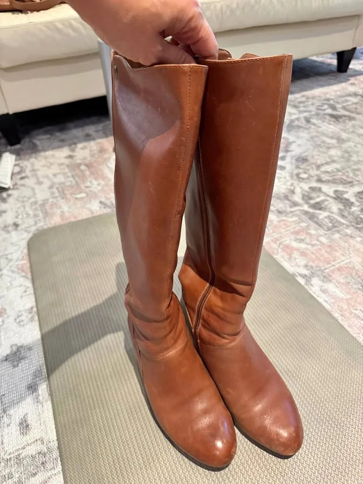 Hush Puppies Tan Boots thumbnail