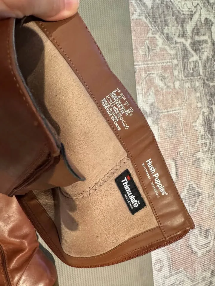 Hush Puppies Tan Boots image indicator(3)